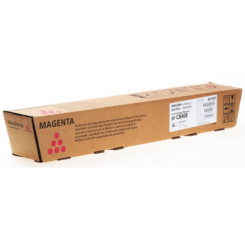 Ricoh SPC840 magenta eredeti toner (821261)