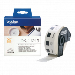 Brother DK-11219 fehér eredeti öntapadós címke 29mm