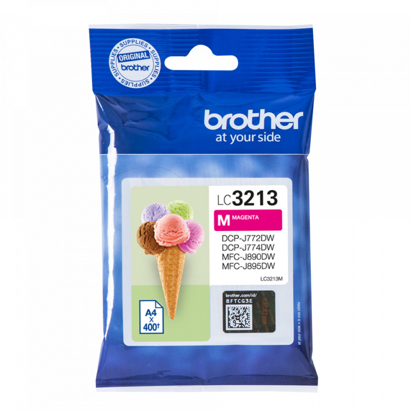 Brother LC3213 magenta eredeti tintapatron
