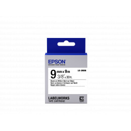 Epson LK-3WBN fehér alapon fekete eredeti címkeszalag