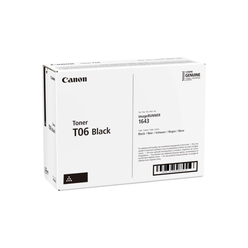 Canon iR1643 fekete eredeti toner (T06B)