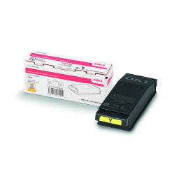 Oki [C650] sárga eredeti toner (09006129)