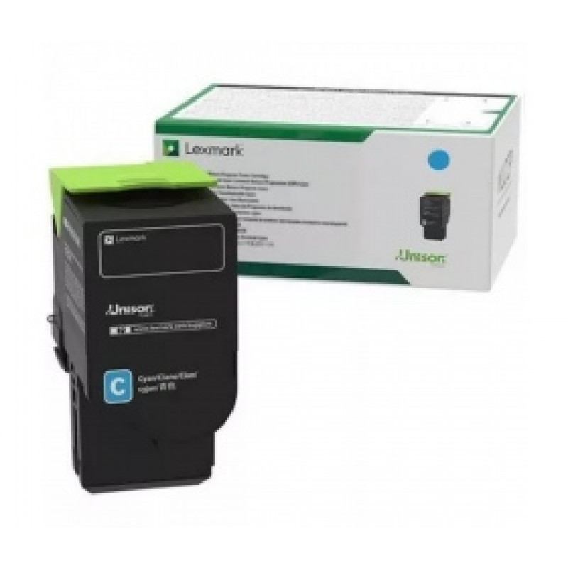 Lexmark [CS421/CX622] 78C2XCE kék eredeti toner