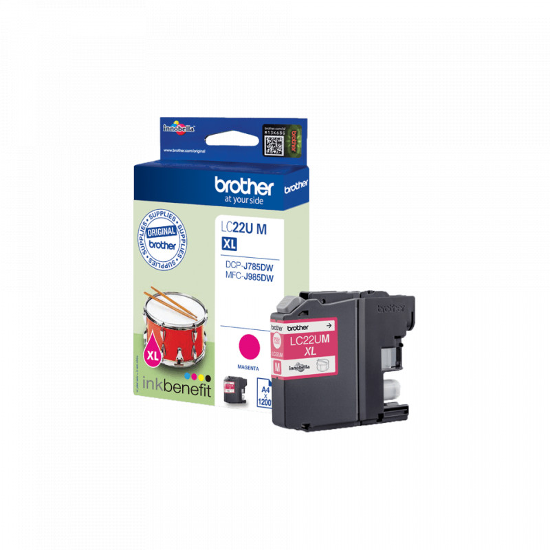 Brother LC22UM magenta eredeti tintapatron