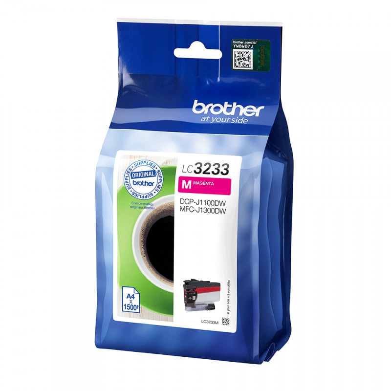 Brother LC3233 magenta eredeti tintapatron