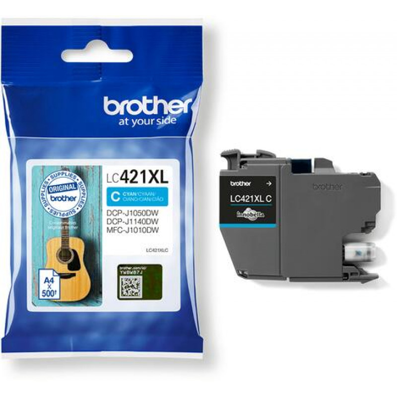 Brother LC421XL kék eredeti tintapatron