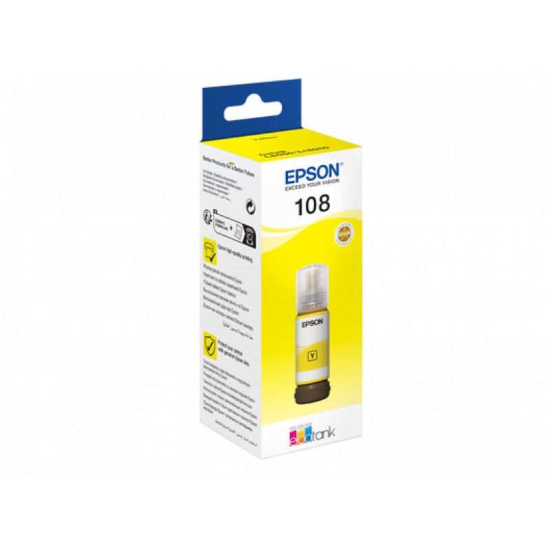Epson T09C4 (108) sárga eredeti tinta