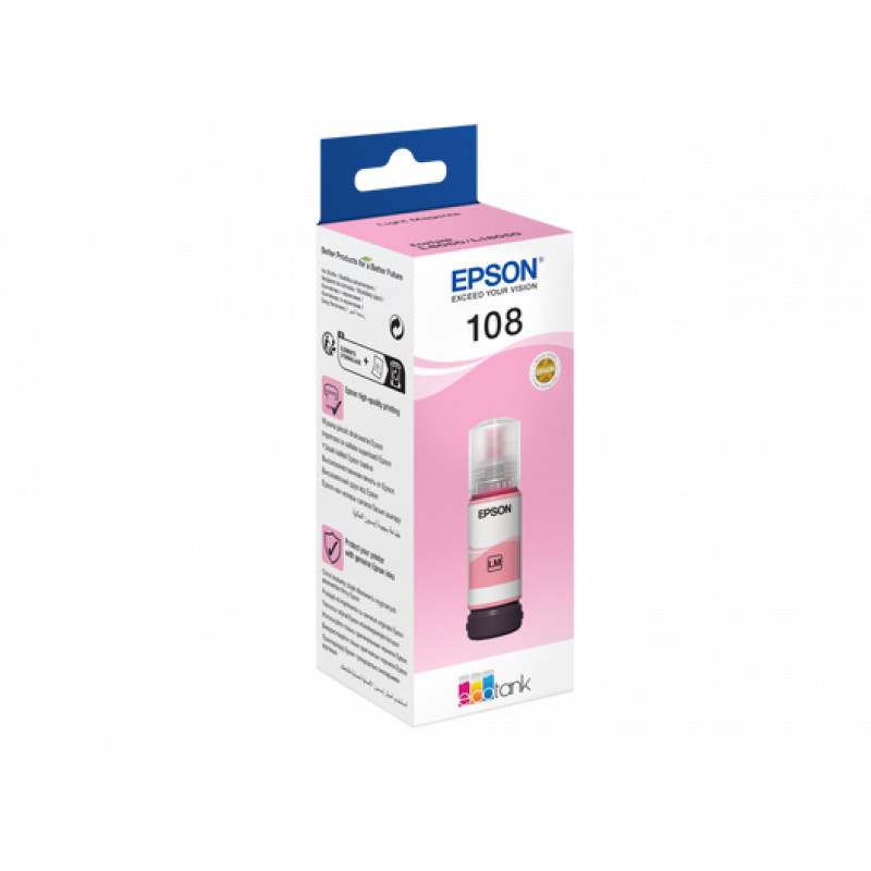 Epson T09C6 (108) világosmagenta eredeti tinta