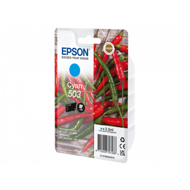 Epson T09Q2 (503) kék eredeti tintapatron