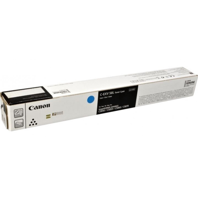 Canon C-EXV58L kék eredeti toner