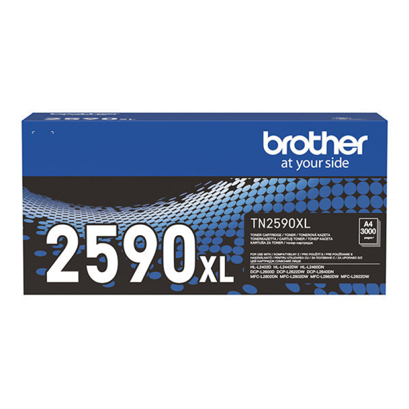 Brother TN-2590XL fekete eredeti toner