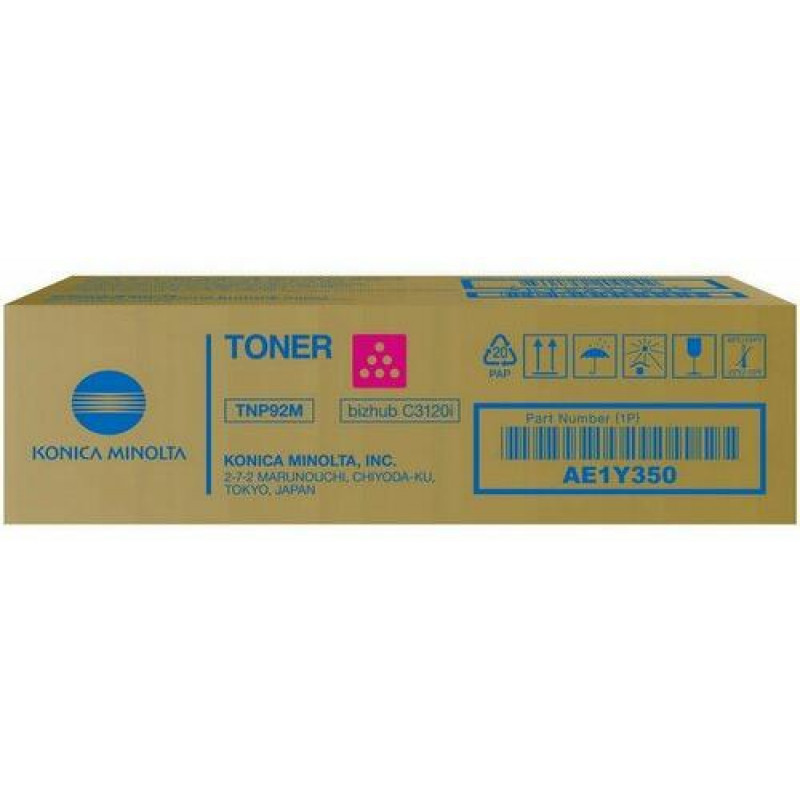 Konica Minolta Bizhub C3120 [TNP92M] magenta eredeti toner