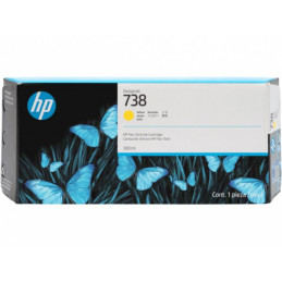 HP 676M8A No.738 sárga eredeti tintapatron