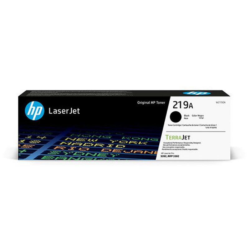 HP W2190A No.219A fekete eredeti toner
