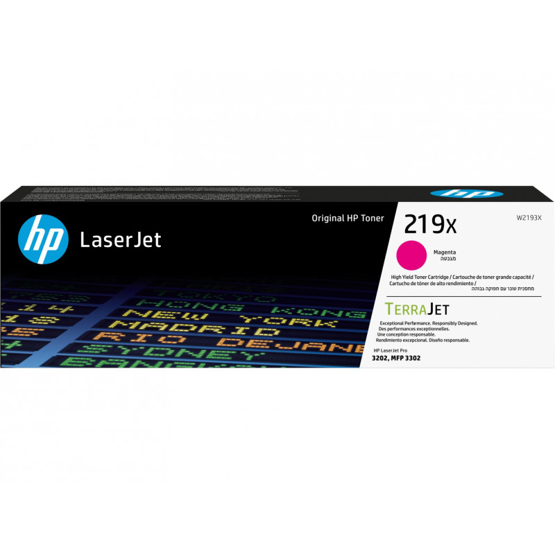 HP W2193X No.219X magenta eredeti toner
