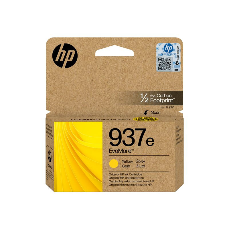 HP 4S6W8NE No.937E sárga eredeti tintapatron