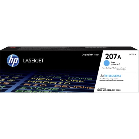 HP W2211A (207A) kék eredeti toner