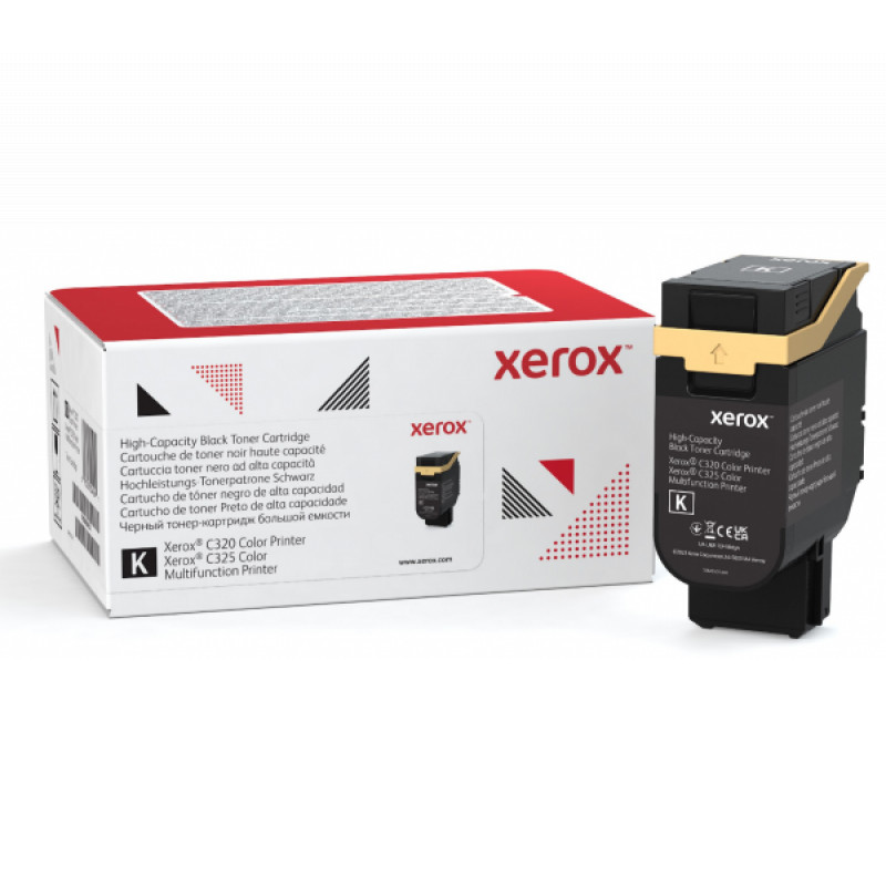 Xerox C325 fekete nagykapacitású eredeti toner (006R04835)