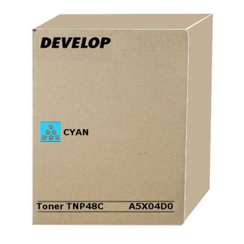 Develop ineo+ 3350 [TNP48C] kék eredeti toner (A5X04D0)