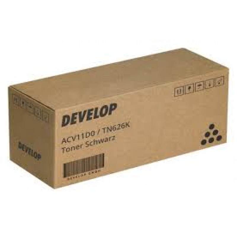 Develop ineo+ 450i [TN626K] fekete eredeti toner (ACV11D0)