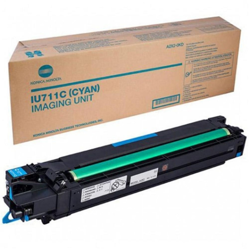 Konica Minolta C654e [IU711C] kék eredeti dobegység (A2X20KD)