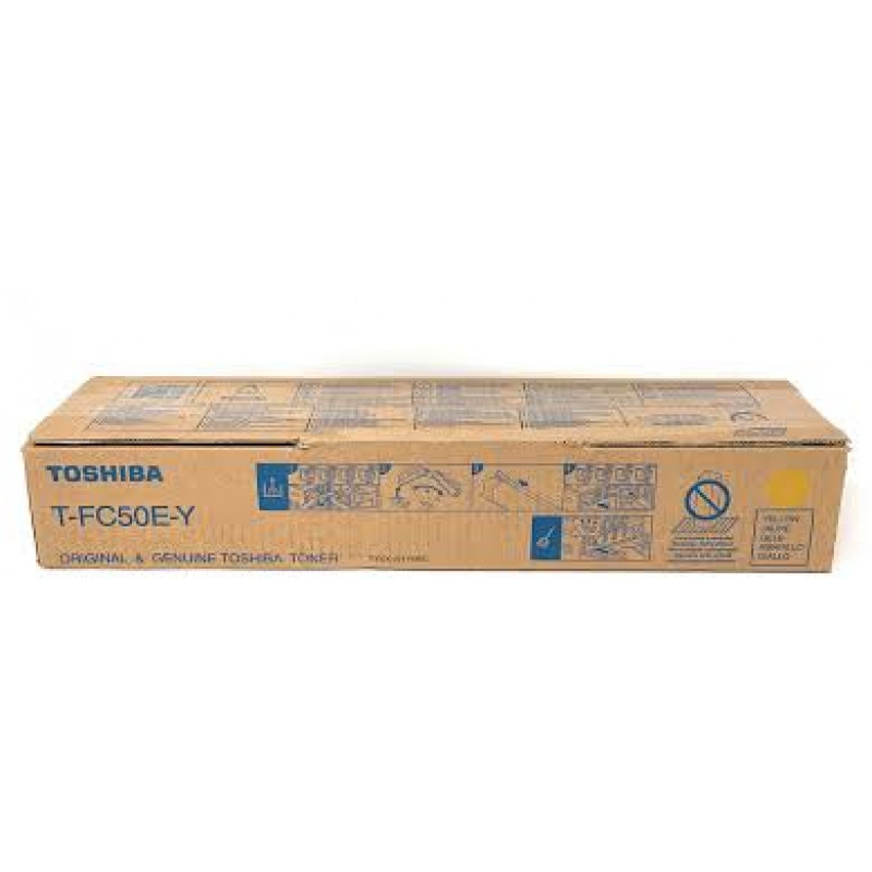 Toshiba T-FC50EY sárga eredeti toner