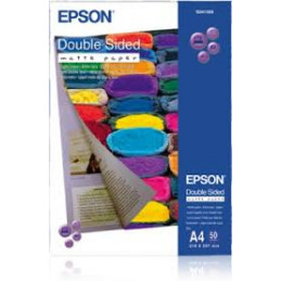 Epson S041569 matt kétoldalas eredeti fotópapír (A4, 50 lap, 178g)