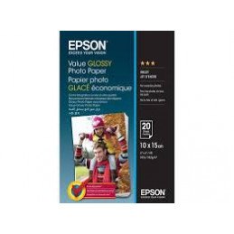 Epson S400037 fényes eredeti fotópapír (10x15cm, 20 lap, 183g)