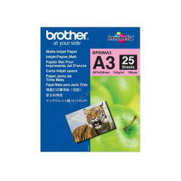Brother BP60MA3 eredeti matt tintasugaras papír (A3, 25 lap, 145g)