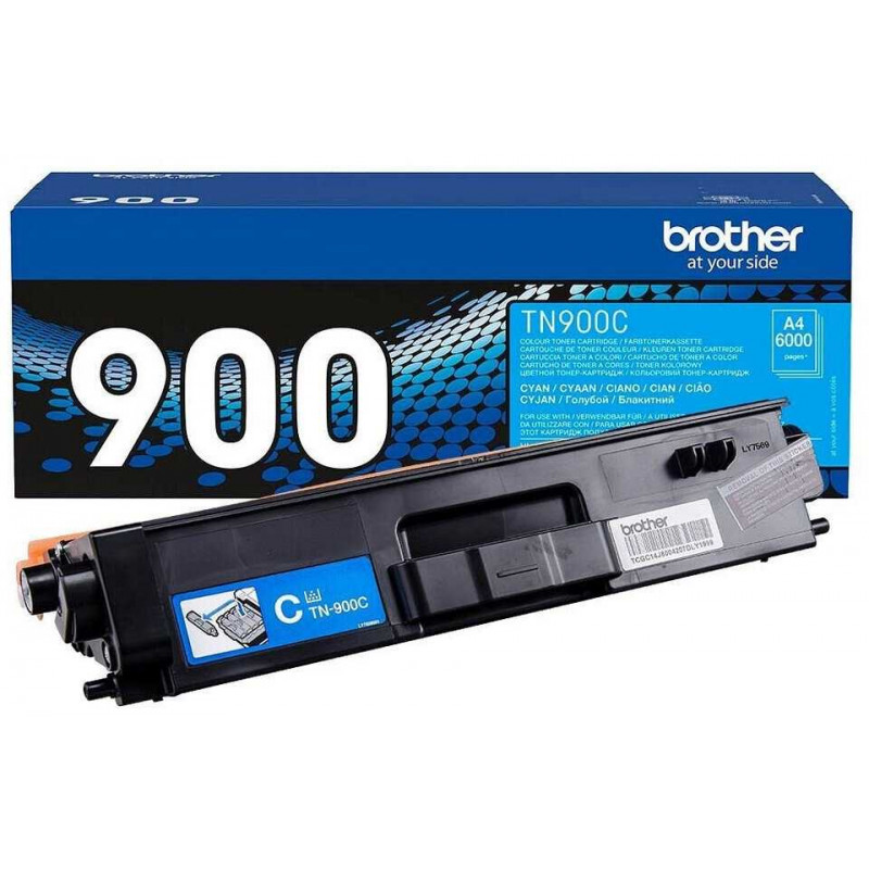 Brother TN-900 kék eredeti toner duplacsomag