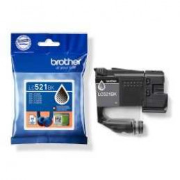 Brother LC521 fekete eredeti tintapatron