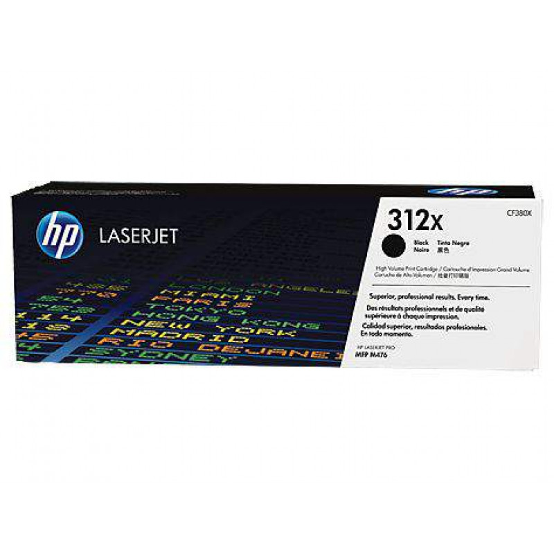 HP CF380X (312X) fekete eredeti toner