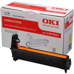 Oki [C5850, 5950] sárga eredeti dobegység (43870021)