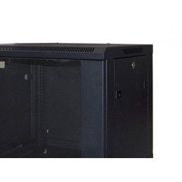 WP WPN-RWB-15606-B Falra szerelhető Rackszekrény Black