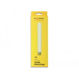 DeLock 433MHz Antenna N plug 1.45 dBi omnidirectional fixed outdoor White