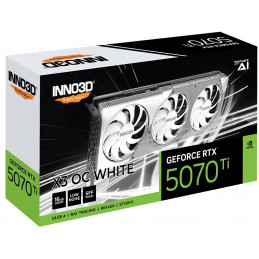 Inno3D GeForce RTX5070 Ti 16GB GDDR7 X3 OC White