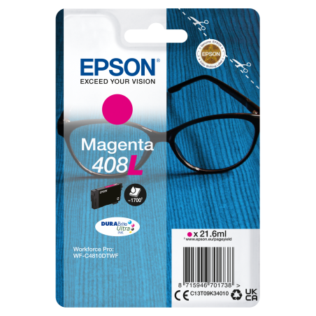 Epson T09K3 (408L) magenta eredeti tintapatron