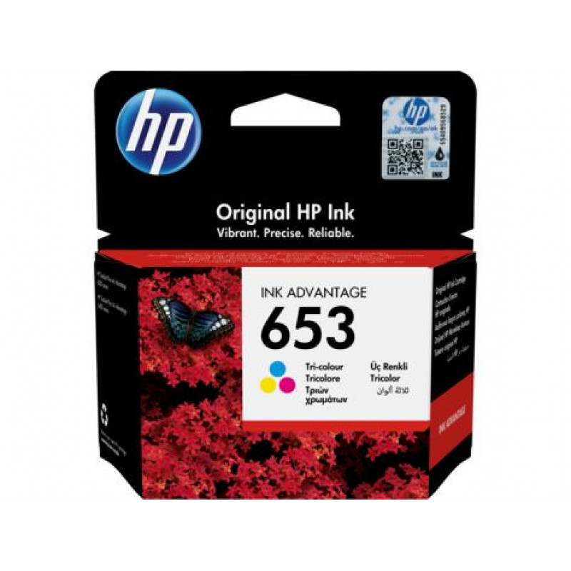 HP 3YM74AE No.653 színes eredeti tintapatron