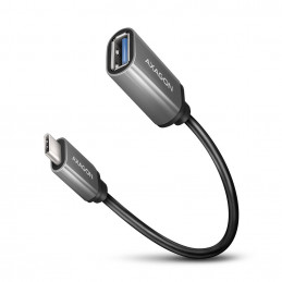AXAGON RUCM-AFAC USB-C  USB-A Adapter Silver