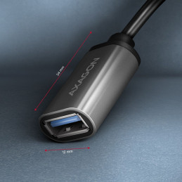 AXAGON RUCM-AFAC USB-C  USB-A Adapter Silver
