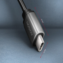 AXAGON RUCM-AFAC USB-C  USB-A Adapter Silver
