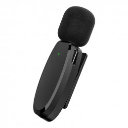Ulanzi A020GBB1 V6 3-in-1 2db vezeték nélküli lavalier mikrofon lighting usb-c 3.5mm jack Black