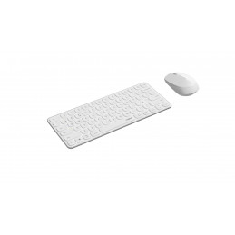 Rapoo 9010M Multi-mode Wireless Ultra-slim Desktop Combo White HU