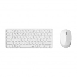 Rapoo 9010M Multi-mode Wireless Ultra-slim Desktop Combo White HU