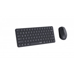 Rapoo 9010M Multi-mode Wireless Ultra-slim Desktop Combo Dark Grey HU