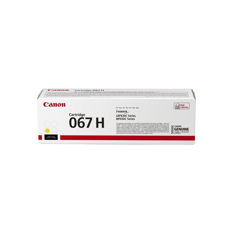 Canon CRG-067H sárga eredeti toner