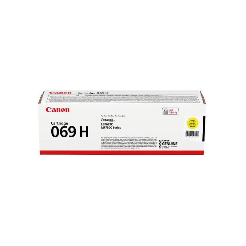 Canon CRG-069H sárga eredeti toner