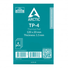 Arctic TP-4 120x20x1,5mm Hővezető lap (4lap/csomag)