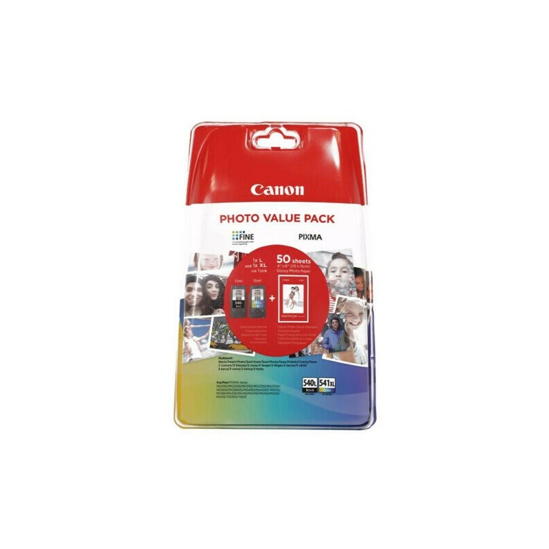 Canon PG-540L/CL-541XL eredeti tintapatron multipack + fotópapír