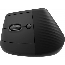 Logitech Lift Left Hand Vertical Ergonomic Bluetooth Mouse Graphite Grey